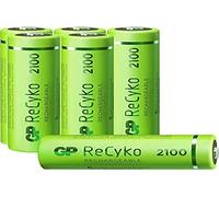 GP Batteries Alcaline Marca Modello 4+2 GP ReCyko+ NiMH Battery AA 2100 mAH, 1,2 V, Ready to Use