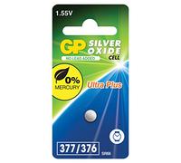 GP Batteries Batteria all'Ossido d'Argento 377F / 376 / SR626SW (Blister 1 Pezzo) 040377C1