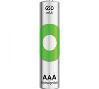 Gp Batteries Blister 2 Batterie Ricaricabili Mini Stilo AAA 650 mAh GP Recyko