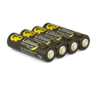 Gp Batteries Blister 4 Batterie Litio Mini Stilo AAA 1,5V/24LF Longest Lasting