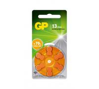 Gp Batteries Blister 6 Batterie a Bottone PR48 ZA13 AC13 DA13 per Protesi Acusti