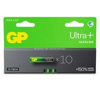 Gp Batteries Confezione 10 Batterie GP Ultra Plus Alcaline Ministilo AAA 24AUP/L