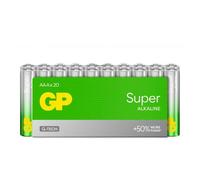 Gp Batteries Confezione 20 Batterie GP Super Alcaline Ministilo AAA 24A/LR03