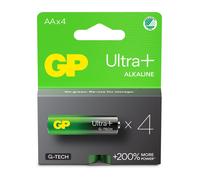 Gp Batteries Confezione 4 Batterie GP Ultra Plus Alcaline Stilo AA 15AUP/LR6