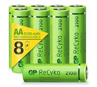 GP Batteries ReCyko+ HR06 Batteria Ricaricabile LR6 (AA) NiMH 2100 mAh 1.2 V 8 pc(i)