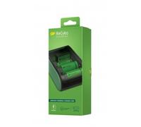 GP B631 - Caricabatterie da tavolo, NiMh, nero/verde, 6 slot