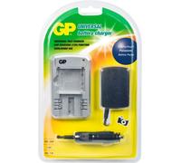 Gp Caricabatteria + Auto per Panasonic CGA-S002E DMW-BM7 Lumix FZ10 FZ20 FZ5 Etc