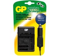 Gp Caricabatteria + Auto per Panasonic Universal Lumix DMC Camera Camcorder Etc
