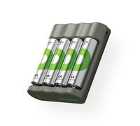 GP B441 2100 4AA - Caricabatterie da tavolo, NiMh, incl. 4 AA 2100 mAh