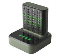 GP M452 USB 4AA - Caricabatterie rapido, con dock, NiMh, incl. 4 AA 2600 mAh