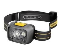 GP CHW54 - Lampada frontale a LED CHW54, 375 lm, nera, 3 AAA (Micro)