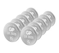 GP GPCR2025STD955C10 CR2025STD955C10 Batteria a bottone CR 2025 Litio 3 V 10 pz