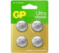 GP GPCR2430ULT400C4 Batteria a bottone CR 2430 3 V 4 pz. 275 mAh Litio Ultra