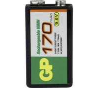GP GPIND17R9HC1 IND17R9HC1 Batteria ricaricabile da 9 V NiMH 170 mAh 9.6 V 1 pz