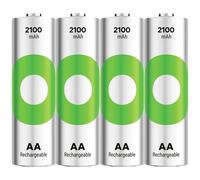REC 2100 4AA - ReCyko, batteria ricaricabile NiMH, AA (batteria stilo), 2100 mA