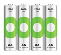 GP GPRCK260AA129C4 ReCyko Batteria ricaricabile Stilo (AA) NiMH 2600 mAh 1.2 V