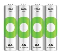 REC 2600 4AA - ReCyko, batteria ricaricabile NiMH, AA (batteria stilo), 2600 mA