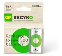 GP GPRHC30DC002 GP Recyko Nimh 3000mAh D 2's Carta Scatola