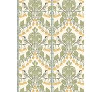 GP & J Baker Carta da parati Birds & Cherries - Aqua