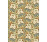 GP & J Baker Carta da parati Brantwood - Red/ Green