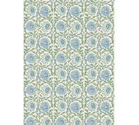 GP & J Baker Carta da parati Cecily - Blue/ Green