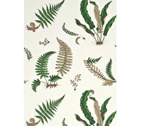 GP & J Baker Carta da parati Ferns - Original Green