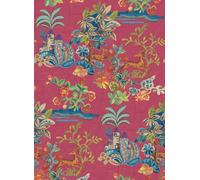 GP & J Baker Carta da parati Knight's Tale - Fuchsia