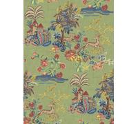 GP & J Baker Carta da parati Knight's Tale - Spring Green