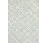 GP & J Baker Carta da parati Langdale Trellis - Soft Aqua