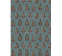 GP & J Baker Carta da parati Poppy Sprig - Denim