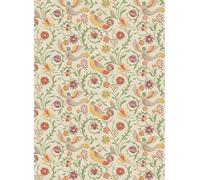 GP & J Baker Carta da parati Royal Court - Red/ Green