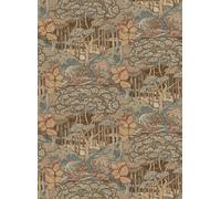 GP & J Baker Carta da parati Ruskin - Teal