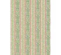GP & J Baker Carta da parati Wriggle Room - Green/ Pink
