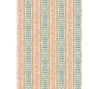 GP & J Baker Carta da parati Wriggle Room - Teal/ Spice