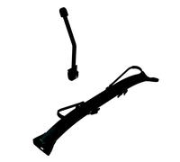 GP Kit 3 bici Rhea per base modulare saturn da gancio traino Nero