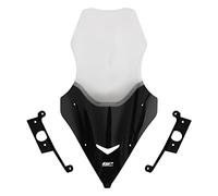 GP Kompozit Parabrezza compatibile per Jet X 125 2022-2023, trasparente, 79 cm