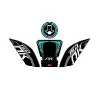 GP Kompozit Per 150 NK 2016-2022 Set di tamponi serbatoio compatibile nero-turchese