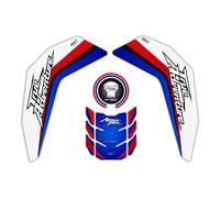GP Kompozit Per Africa Twin 2016-2019 Set di cuscinetti per serbatoio compatibile blu