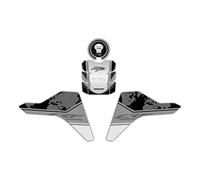 GP Kompozit Per Africa Twin CRF1000L 2018-2019 Set di pastiglie per serbatoio compatibile nero