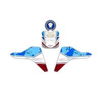 GP Kompozit Per Africa Twin CRF1000L 2018-2019 Set di pastiglie per serbatoio compatibile tricolore