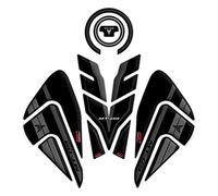 GP Kompozit Per MT-09 2021-2022 Set di adesivi per strisce per serbatoio compatibile nero