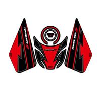 GP Kompozit Per MT-09 Tracer 2021-2022 Set di pastiglie per serbatoio compatibile Rosso