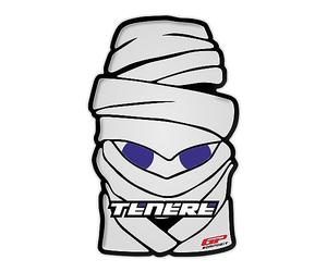 GP Kompozit Per Tenere 700/1200 2011-2022 Adesivo per strisce per serbatoio compatibile bianco-blu scuro