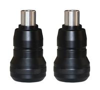 GP Kompozit Per XMAX 250 2018-2022 Compatibile Scarico Crash Slider Nero