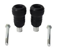 GP Kompozit Per XMAX 250/400 2014-2017 Compatibile Scarico Crash Slider Nero