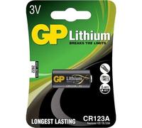 Batteria al litio GP CR123A 1 pz