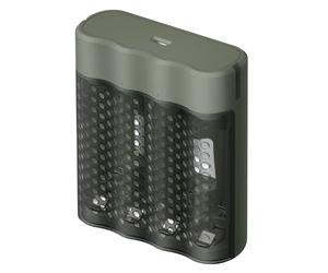 GP M451 USB batterijlader + 4x ReCyko AAA 960mAh batterijen