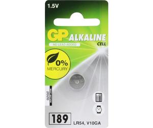 GP Pile alcaline a bottone 189 (V10GA / L1130), blister 1