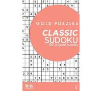 Gp Press Gold Puzzles Classic Sudoku Book 6 (Tascabile)
