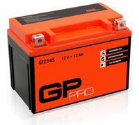 GP-PRO GTZ14S 12V 12Ah GEL Batteria di avviamento (compatibile con YTZ14-S / YTZ14S-BS) (Esente da manutenzione/Sigillato) Moto Accumulatore